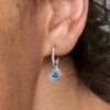 Blue Butterfly Ohrringe – Sterlingsilber