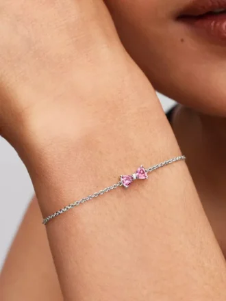 Bogenketten-Armband aus Sterlingsilber