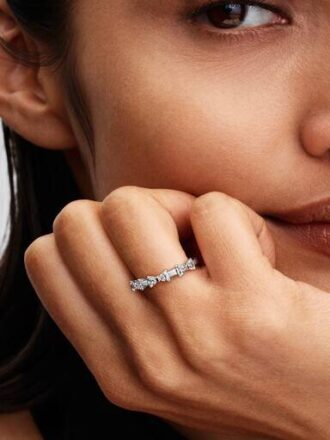 Bow Station Ring – Sterlingsilber