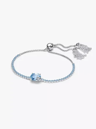 Bridgerton Bee Slider Tennisarmband aus Sterlingsilber