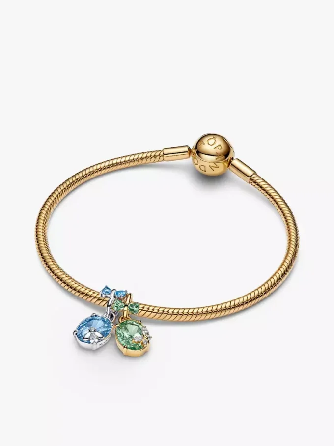 Bridgerton Freundschafts-Charm-Armband-Set, teilbar, 2er-Set Bridgerton Freundschafts-Charm-Armband-Set, teilbar, 2er-Set
