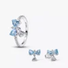 Bridgerton-Schmuckset mit blauer Schleife, 2er-Set Bridgerton-Schmuckset mit blauer Schleife, 2er-Set
