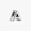 Buchstabe A Alphabet-Charm aus Sterlingsilber