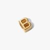 Buchstabe B Alphabet-Charm – 14 Karat vergoldet