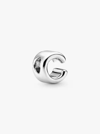 Buchstabe C Alphabet-Charm aus Sterlingsilber