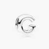 Buchstabe C Alphabet-Charm aus Sterlingsilber