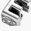 Buchstabe E als Alphabet-Charm aus Sterlingsilber