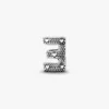 Buchstabe E als Alphabet-Charm aus Sterlingsilber