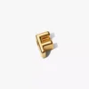Buchstabe F als Alphabet-Charm, 14 Karat vergoldet