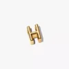 Buchstabe H Alphabet-Charm, 14 Karat vergoldet