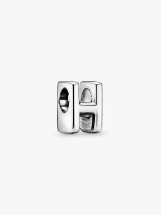 Buchstabe H Alphabet-Charm aus Sterlingsilber