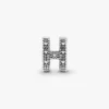 Buchstabe H Alphabet-Charm aus Sterlingsilber