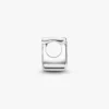 Buchstabe i Alphabet-Charm aus Sterlingsilber
