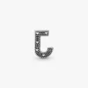 Buchstabe J Alphabet-Charm aus Sterlingsilber