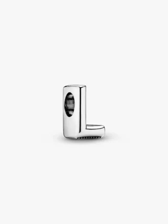 Buchstabe L Alphabet-Charm aus Sterlingsilber