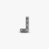 Buchstabe L Alphabet-Charm aus Sterlingsilber