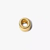 Buchstabe „O“ Alphabet-Charm, 14 Karat vergoldet