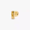 Buchstabe P Alphabet-Charm, 14 Karat vergoldet