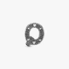 Buchstabe Q Alphabet-Charm aus Sterlingsilber Buchstabe Q Alphabet-Charm aus Sterlingsilber