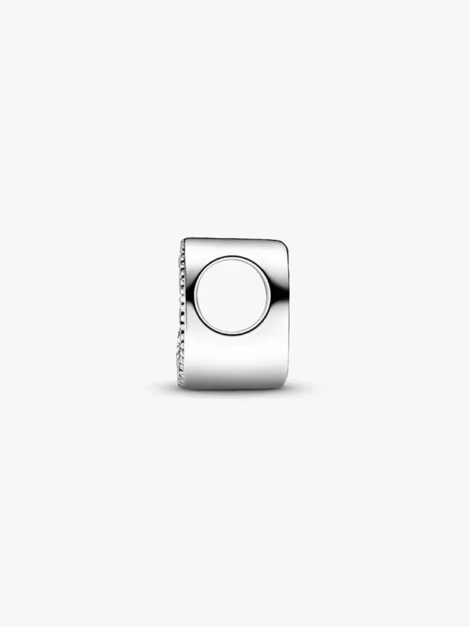 Buchstabe Q Alphabet-Charm aus Sterlingsilber Buchstabe Q Alphabet-Charm aus Sterlingsilber