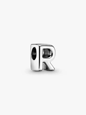 Buchstabe R Alphabet-Charm aus Sterlingsilber