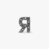 Buchstabe R Alphabet-Charm aus Sterlingsilber