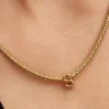 Buchstabe S Alphabet-Charm, 14 Karat vergoldet