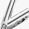 Buchstabe V Alphabet-Charm aus Sterlingsilber