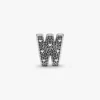 Buchstabe W Alphabet-Charm aus Sterlingsilber Buchstabe W Alphabet-Charm aus Sterlingsilber