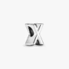 Buchstabe X Alphabet-Charm aus Sterlingsilber Buchstabe X Alphabet-Charm aus Sterlingsilber