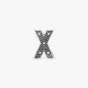 Buchstabe X Alphabet-Charm aus Sterlingsilber Buchstabe X Alphabet-Charm aus Sterlingsilber