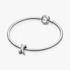 Buchstabe X Alphabet-Charm aus Sterlingsilber Buchstabe X Alphabet-Charm aus Sterlingsilber