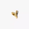 Buchstabe Y Alphabet-Charm, 14 Karat vergoldet