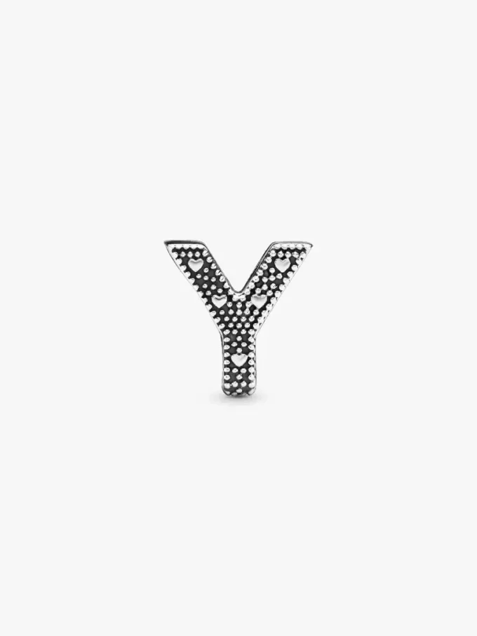 Buchstabe Y – Alphabet-Charm aus Sterlingsilber Buchstabe Y – Alphabet-Charm aus Sterlingsilber