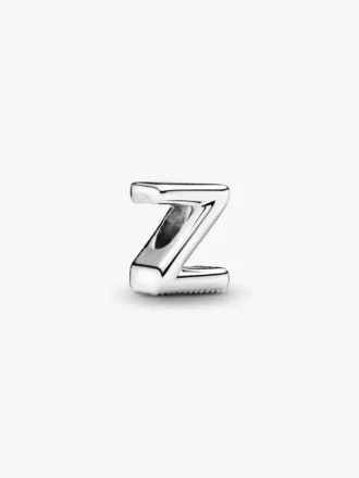 Buchstabe Z Alphabet-Charm aus Sterlingsilber Buchstabe Z Alphabet-Charm aus Sterlingsilber