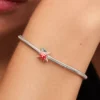 Bunter Mini-Charm „Seestern“ aus Sterlingsilber Bunter Mini-Charm „Seestern“ aus Sterlingsilber