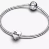 „Cat Mom Heart“-Charm aus Sterlingsilber „Cat Mom Heart“-Charm aus Sterlingsilber