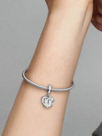 Cats & Hearts Dangle Charm – Sterlingsilber Cats & Hearts Dangle Charm – Sterlingsilber