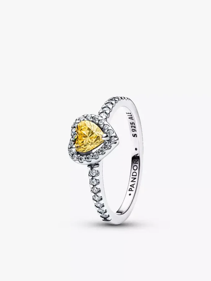 „Celestial Love Elevated Heart“ Ring-Duo, 2er-Set „Celestial Love Elevated Heart“ Ring-Duo, 2er-Set