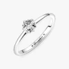 Celestial Sparkling Star Solitaire Ring aus Sterlingsilber Celestial Sparkling Star Solitaire Ring aus Sterlingsilber