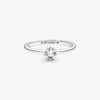 Celestial Sparkling Star Solitaire Ring aus Sterlingsilber Celestial Sparkling Star Solitaire Ring aus Sterlingsilber