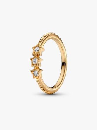Celestial Stars Ring – 14-karätige Vergoldung