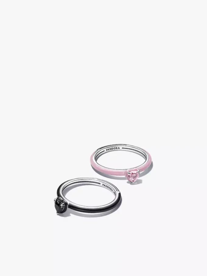 Chakra-Herzen-Ringe (2er-Set) Chakra-Herzen-Ringe (2er-Set)