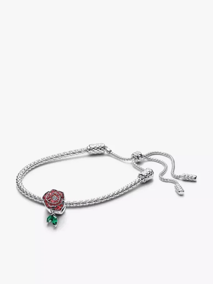 Charm-Armband „Rose in Bloom“ (2er-Set) Charm-Armband „Rose in Bloom“ (2er-Set)
