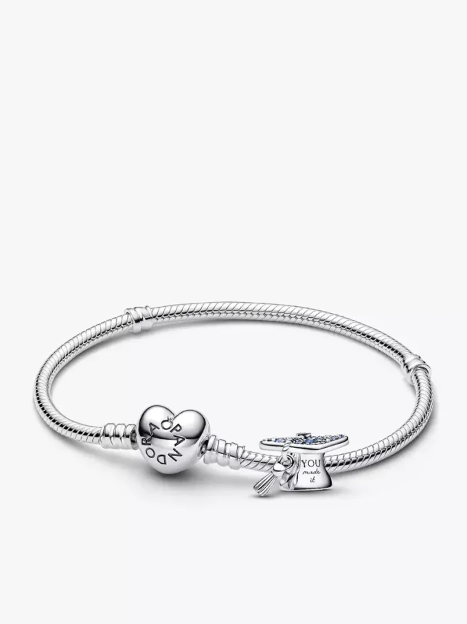 Charm-Armband-Set „Congrats Grad“ (2er-Set) Charm-Armband-Set „Congrats Grad“ (2er-Set)