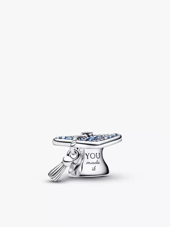 „Congrats Grad“-Charm-Armband-Set, 2er-Set „Congrats Grad“-Charm-Armband-Set, 2er-Set