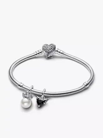 Charm-Armband-Set „Cupid Wings“ (3er-Set)