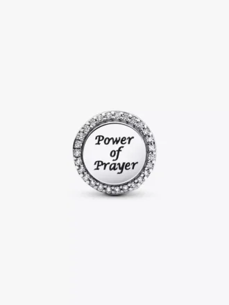 Charm „Bible Power of Prayer“ aus Sterlingsilber