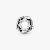 Charm „Durchbrochenes Kettenglied-Vorhängeschloss“ aus Sterlingsilber Charm „Durchbrochenes Kettenglied-Vorhängeschloss“ aus Sterlingsilber