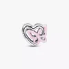 Charm „Entwined Heart & Butterfly“ aus Sterlingsilber Charm „Entwined Heart & Butterfly“ aus Sterlingsilber
